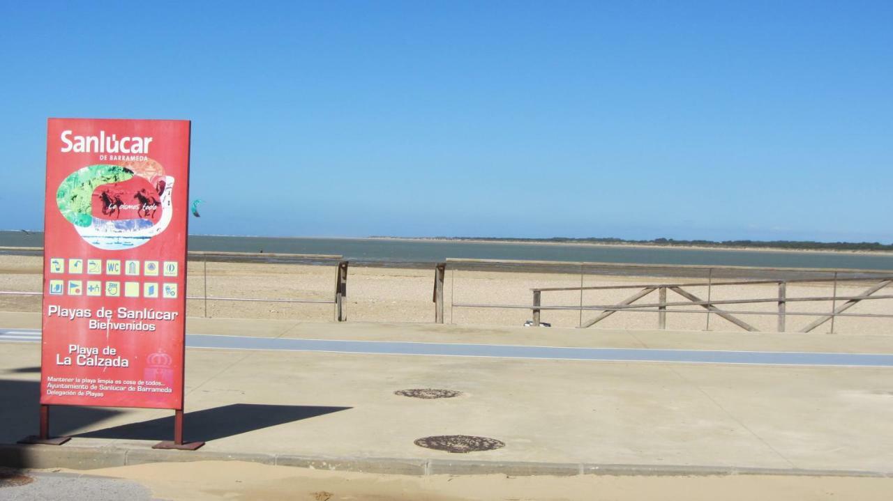 Chalet Junto Playa Y Centro Sanlucar de Barrameda Luaran gambar